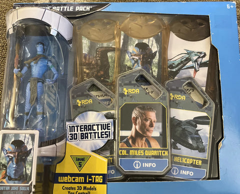 Figura Jake Sully Mavie Avatar Interactive Battle Pack Nuevo 2009 Mattel