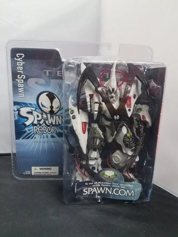 Figura de acción McFarlane Series 2 Spawn Reborn Cyber Spawn 2004