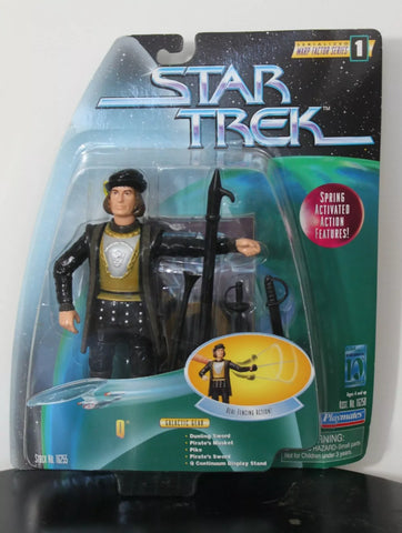 Figura de acción Q ESFENCING Warp Factor Serie 1 juguete activado por primavera