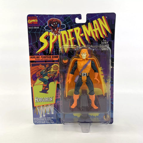 Figura de acción ToyBiz Spider-Man Hobgoblin Hurling Pumpkin Bomb 1994 de colección