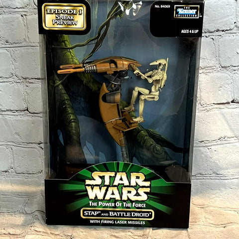 Star Wars 1998 Figura Stap & Battle La Amenaza Fantasma