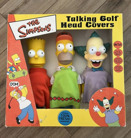 Cubierta para cabeza de club de golf Homero Simpson Hablando 2000 LOS SIMPSON rara