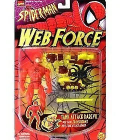 Spider-Man Web Force Tank Attack Daredevil