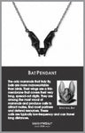 Bat pendant -Collar