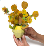 Rompecabeza 3D Florero - Girasoles