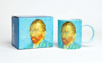 Taza Pixel Art - Van Gogh
