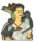 Pin - Autorretrato con monos