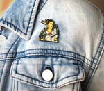 Pin - Autorretrato con monos