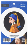 Sticker - Chica con arete de perla
