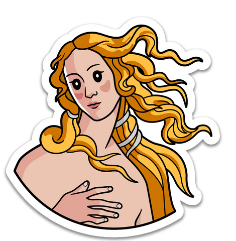 Sticker- Nacimiento de Venus