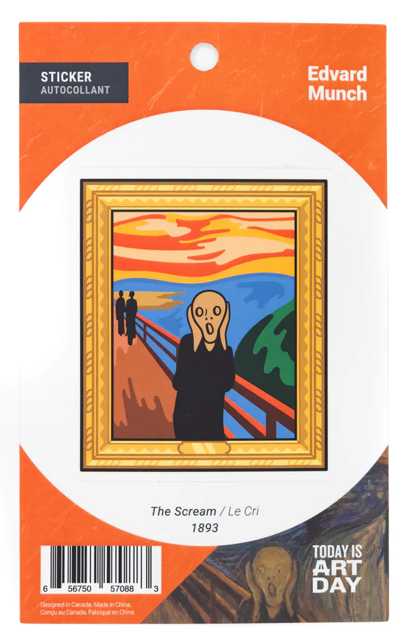 Sticker - El grito – Le Marchand de la Curiosite