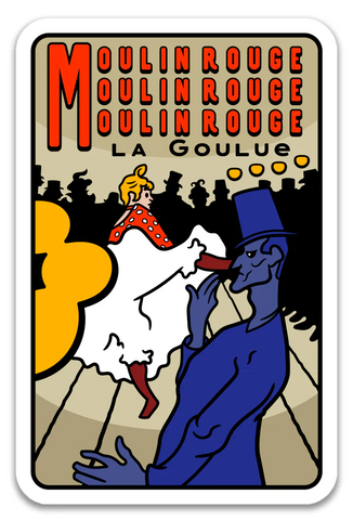 Sticker - Moulin Rouge