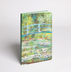 Libreta - Claude Monet - Puente japonés y nenúfares