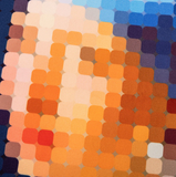 Cojín - Pixel Art - La Chica de la Perla