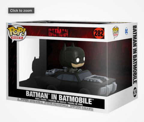 Funko Pop Rides Original - The Batman Batimovil 282