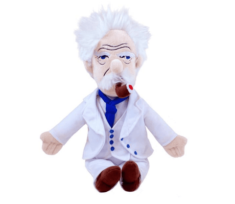 Muñeco de Mark Twain