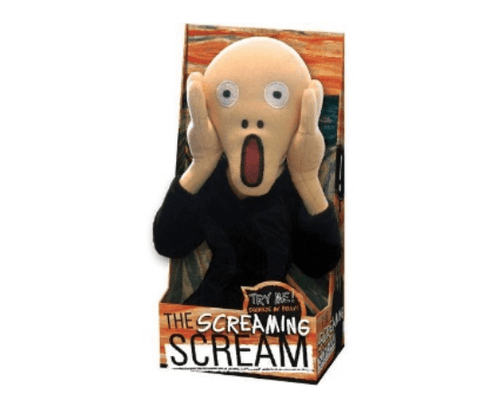 Muñeco "The scream"