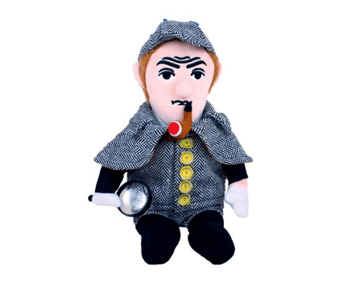 Muñeco de Sherlock Holmes