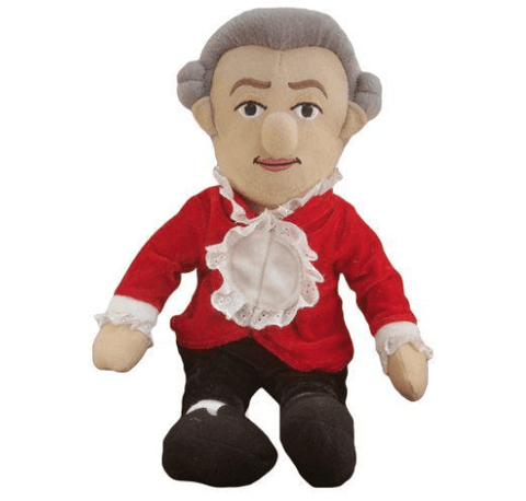 Muñeco de Wolfgang Amadeus Mozart
