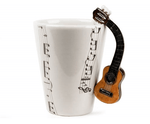 Taza Artesanal Guitarra Acustica